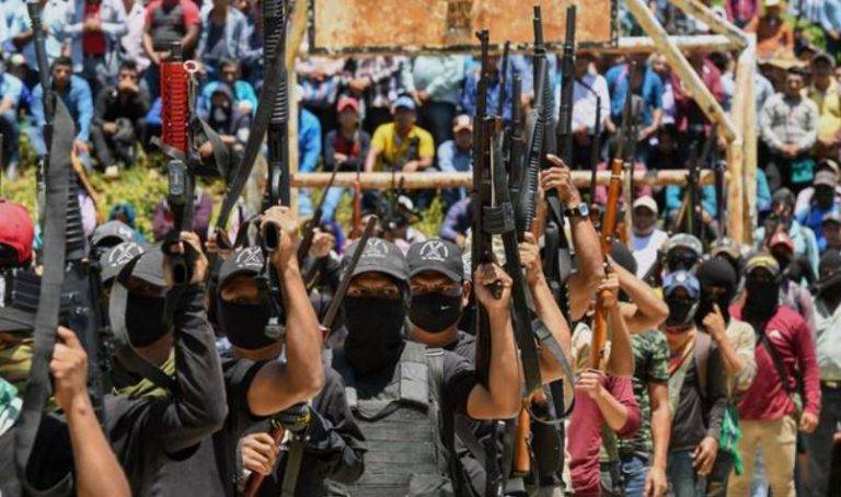 Nace nuevo grupo de autodefensas, "Los Machetes", se presenta en Pantelhó