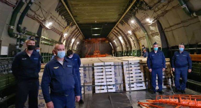 Rusia envía 88 toneladas de ayuda humanitaria a Cuba