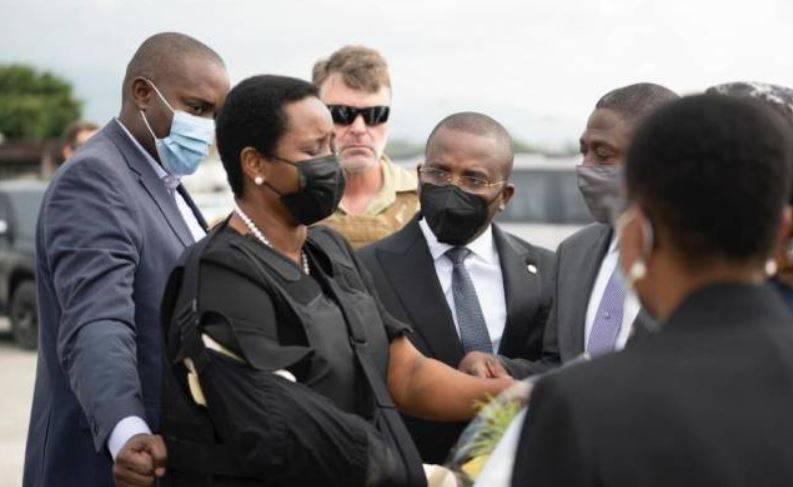 Dan de alta a la esposa del presidente Jovenel Moïse, regresa a Haití