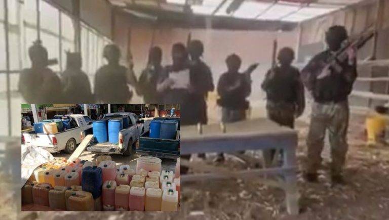 Grupo armado declara la “guerra” a huachicoleros de Hidalgo