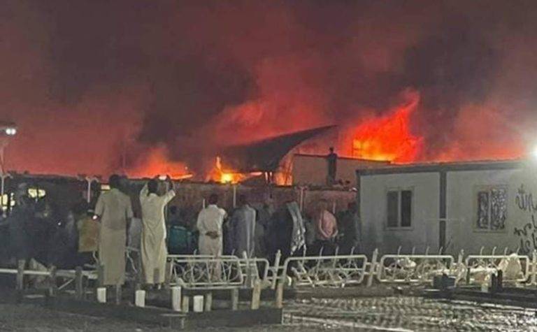 ¡Terrible tragedia! Incendio en hospital Covid deja más de 90 muertos en Irak
