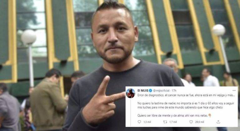 El Mijis revela que el Cáncer avanza en su cuerpo; “nunca se fue”