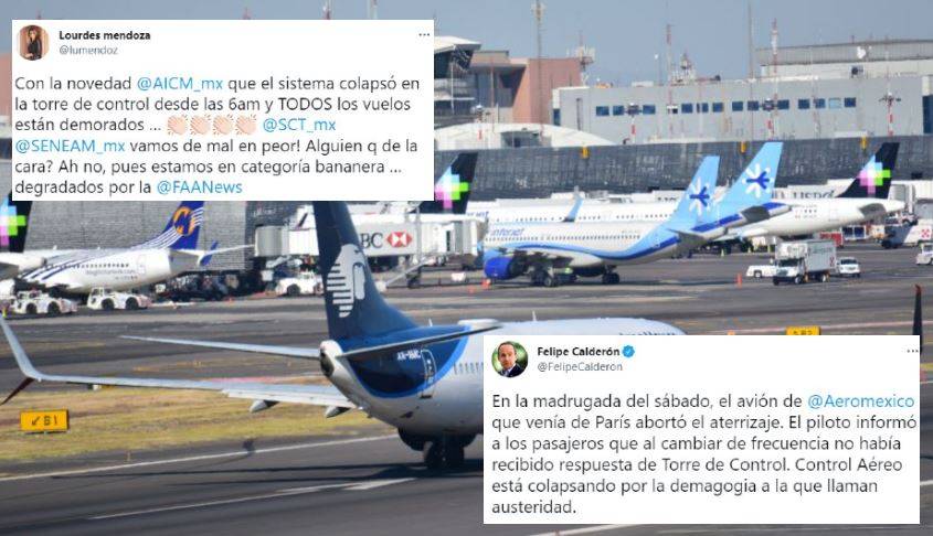 Falla internacional en Internet afecta vuelos en México; neoliberales culpan a AMLO