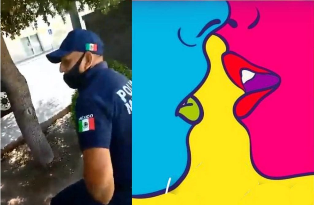 Convocan a "beso masivo" en Torreón por discriminación policial a pareja LGBTIQ+