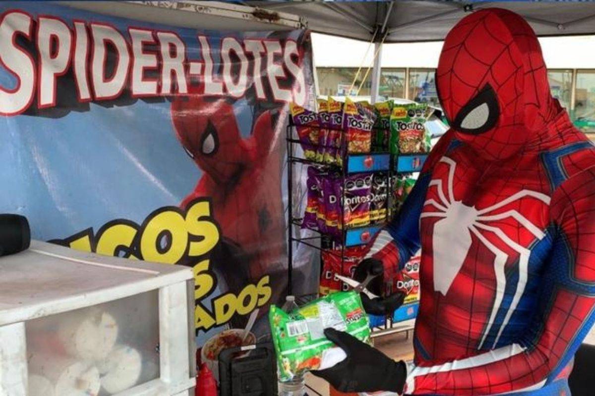 Spiderman llega a Durango para vender spiderlotes