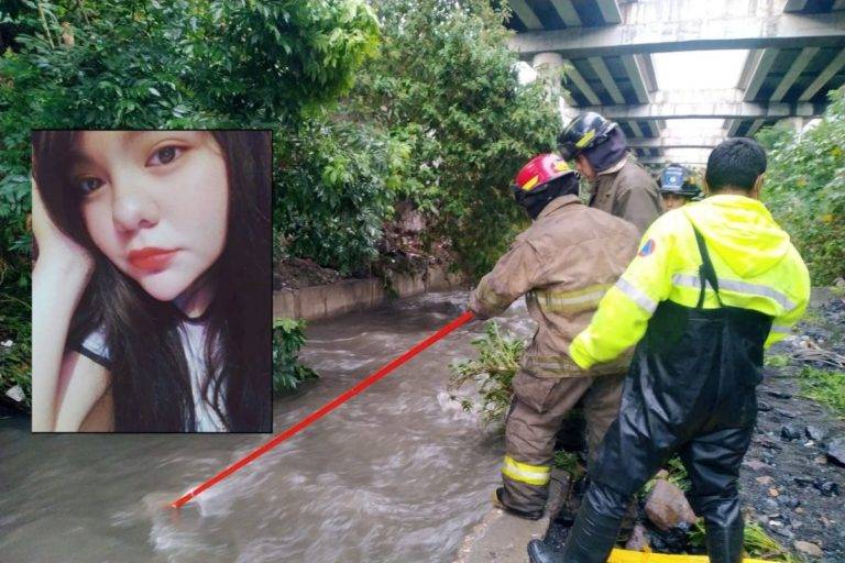 Continúa la búsqueda de joven que fue arrastrada por una corriente en Tlalnepantla