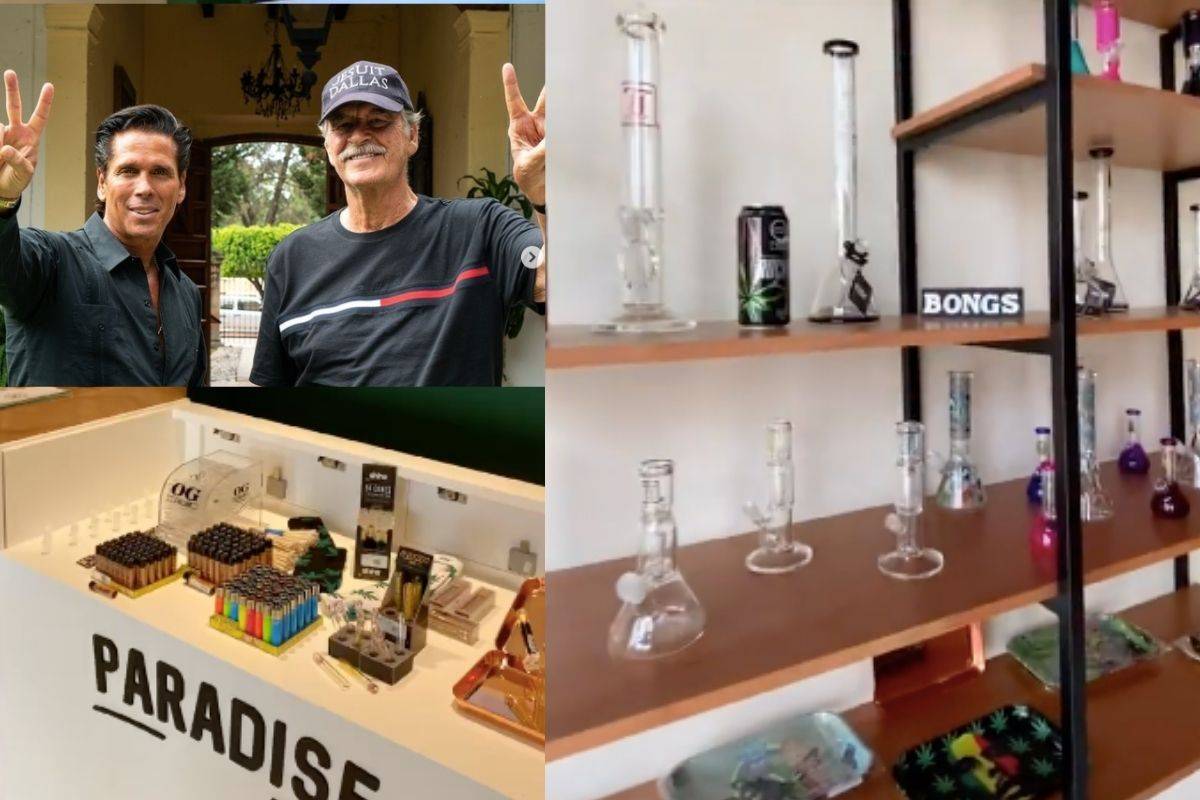 Fox y Palazuelos abren tienda de productos derivados de la mariguana