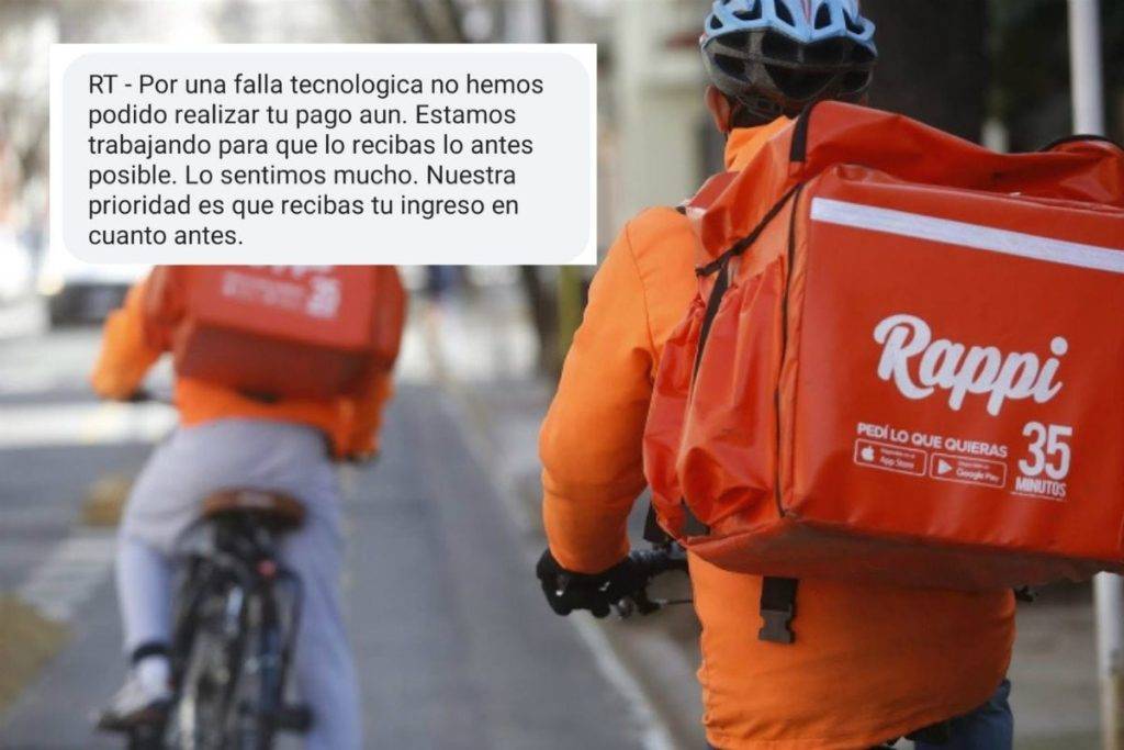Repartidores de Rappi denuncia falta de pago; empresa libera el dinero tras presión en redes