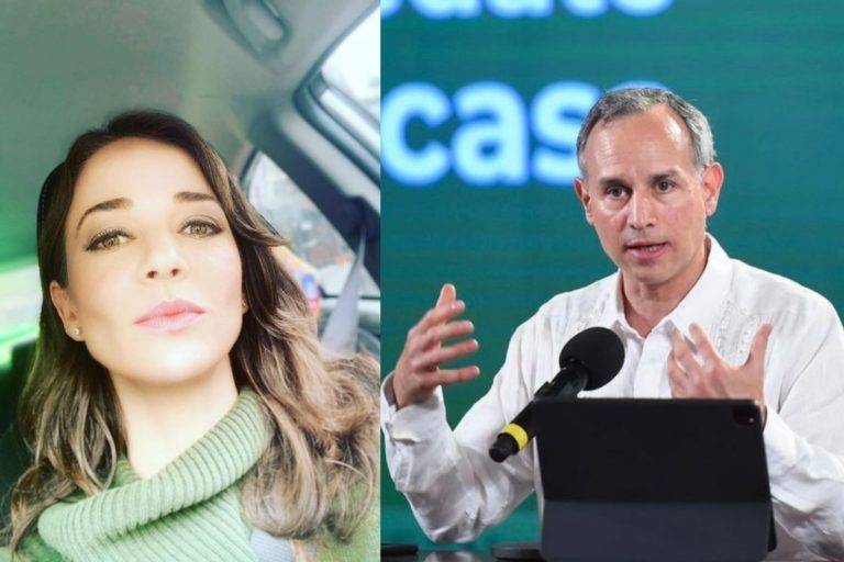 Laisha Wiklins arremete contra Gatell y causa polémica en redes