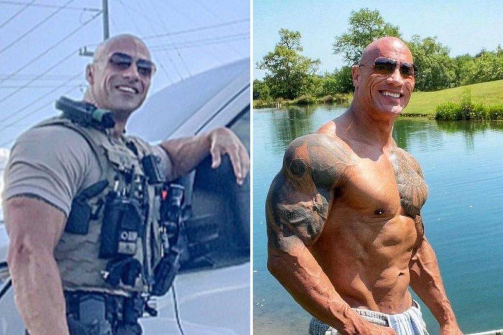 Dwayne Johnson reacciona ante el parecido con un oficial de Alhabama