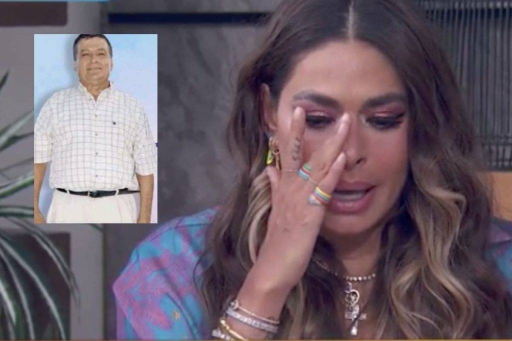 Galilea Montijo da a conocer entre lágrimas que su papá murió de Covid-19