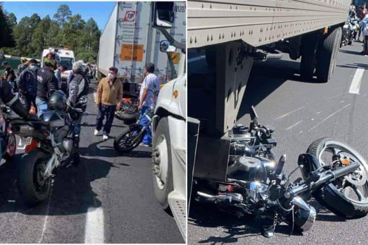 Motociclistas convocan a rodada en memoria de los fallecidos en accidente de la México-Cuernavaca