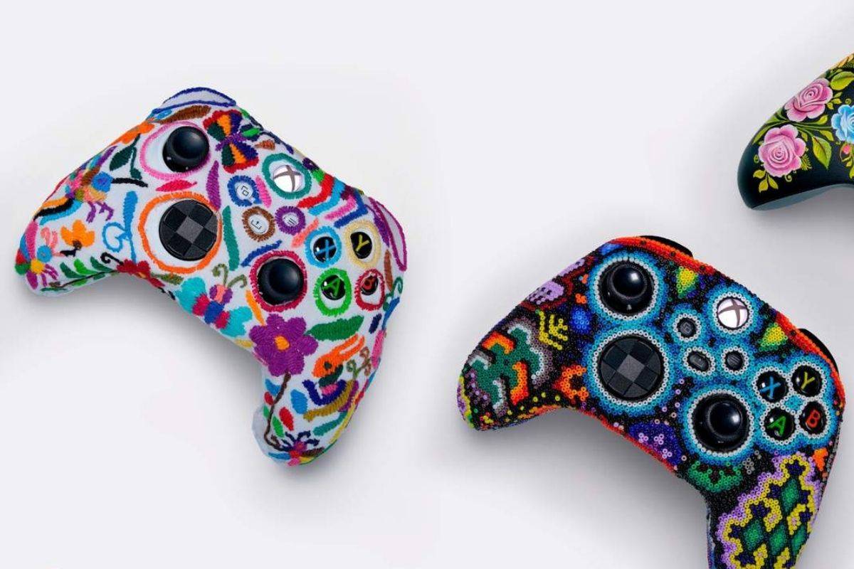 Artesanos mexicanos diseñan controles de colecciónpara Xbox