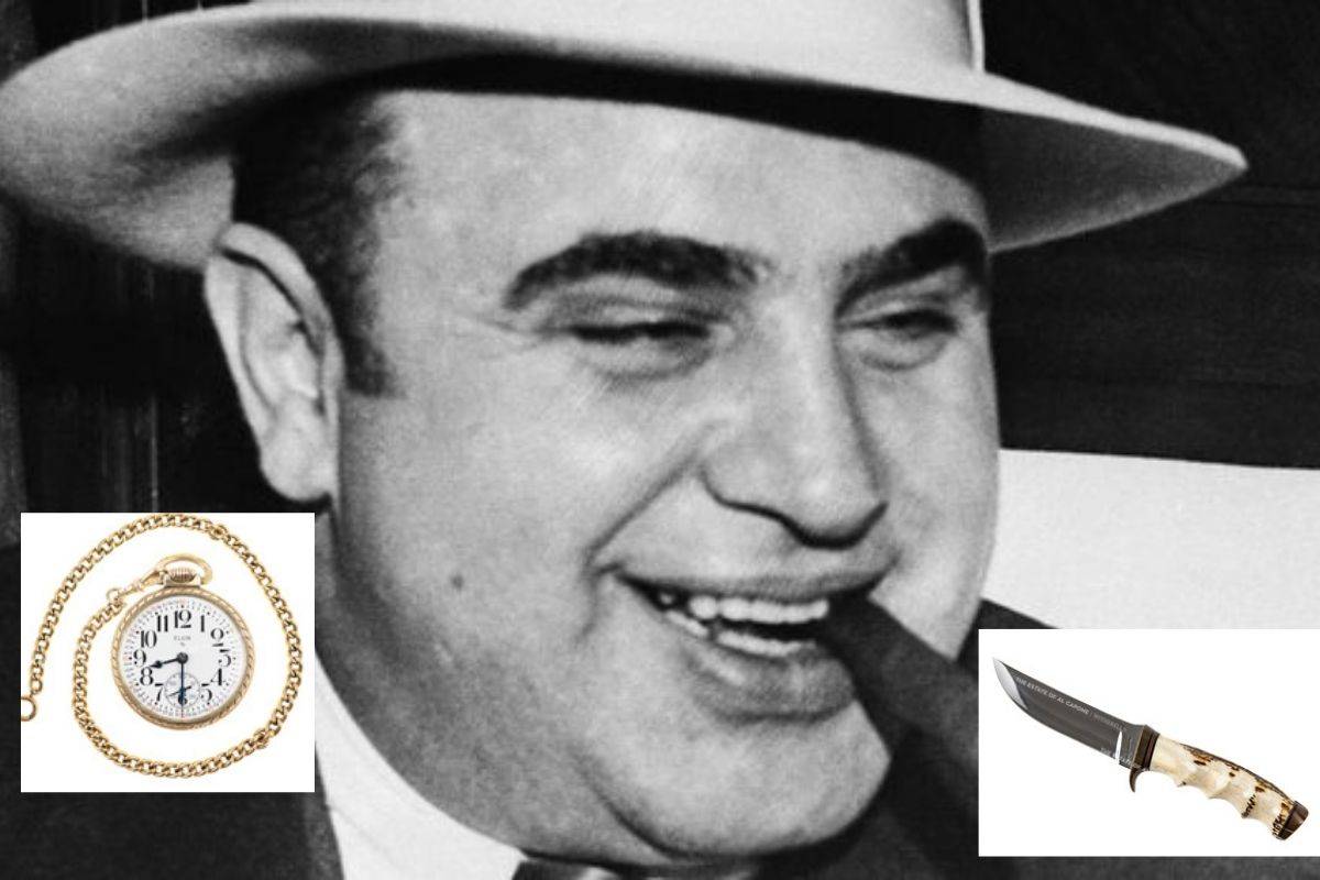 Subastarán armas y relojes que pertenecieron al mafioso Al Capone