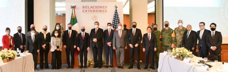Migración y seguridad, los temas de la reunión de Ebrard con funcionarios de EU