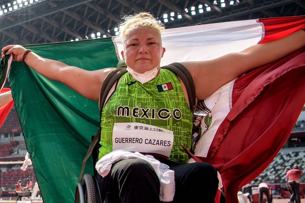 María Guerrero gana la segunda medalla para México en los Juegos Paralímpicos