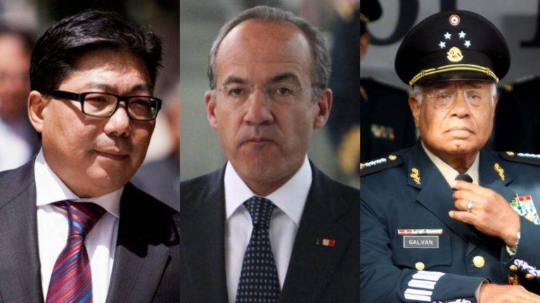 Susumo Azano presentó Pegasus a Calderón y al exsecretario de la Defensa