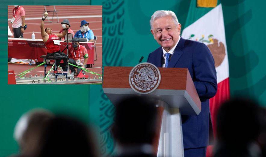 AMLO reconoce el triunfo de atletas paralímpicos; “son orgullo nacional”