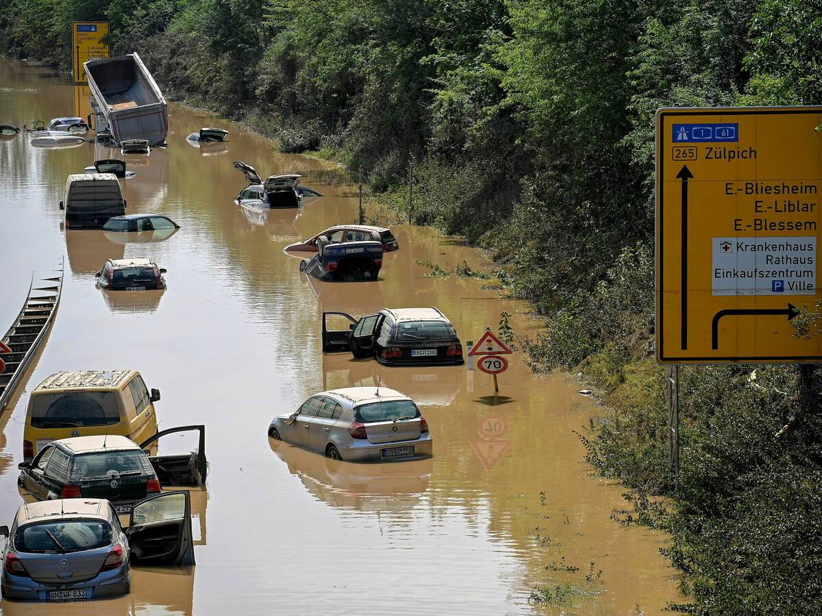Cambio climático provocó inundaciones en Alemania y Países Bajos