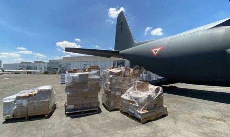 México envía 15 mil kilos de ayuda humanitaria a Haití