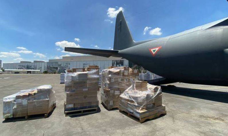 México envía 15 mil kilos de ayuda humanitaria a Haití 