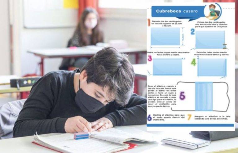 Cubrebocas casero sí, de válvula no; esto debes saber para el regreso a clases
