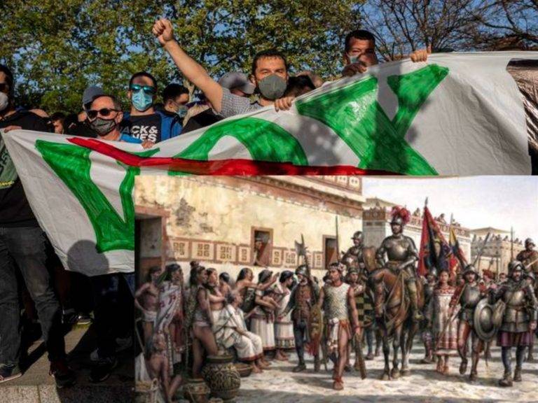 El grupo ultraderechista Vox dice que la Conquista liberó a los mexicanos