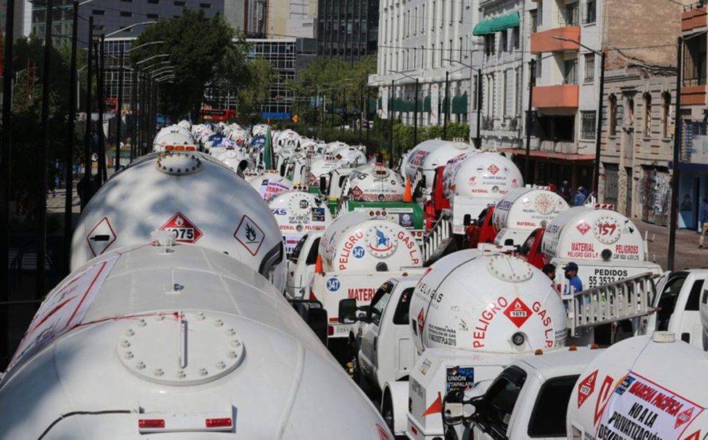 Gaseros de CDMX y Edomex, en paro por precios máximos del gas LP