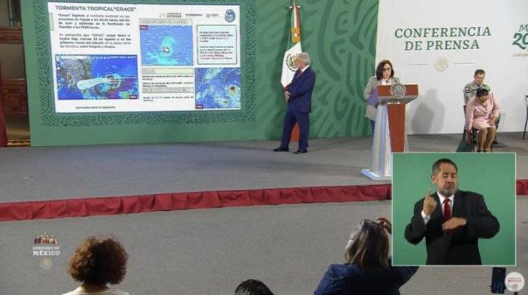 Grace se reintensificó a huracán categoría 1, se toman acciones: Protección Civil