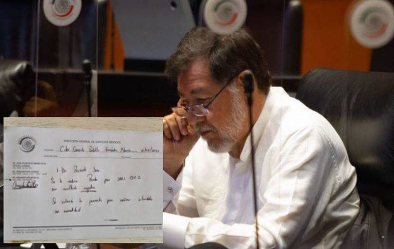 ¡Agárrense! Fernández Noroña está libre de Covid; dice que irá a sesión