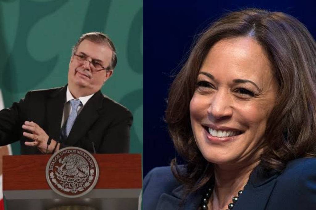 Diálogo económico con Kamala Harris fue exitoso: Ebrard