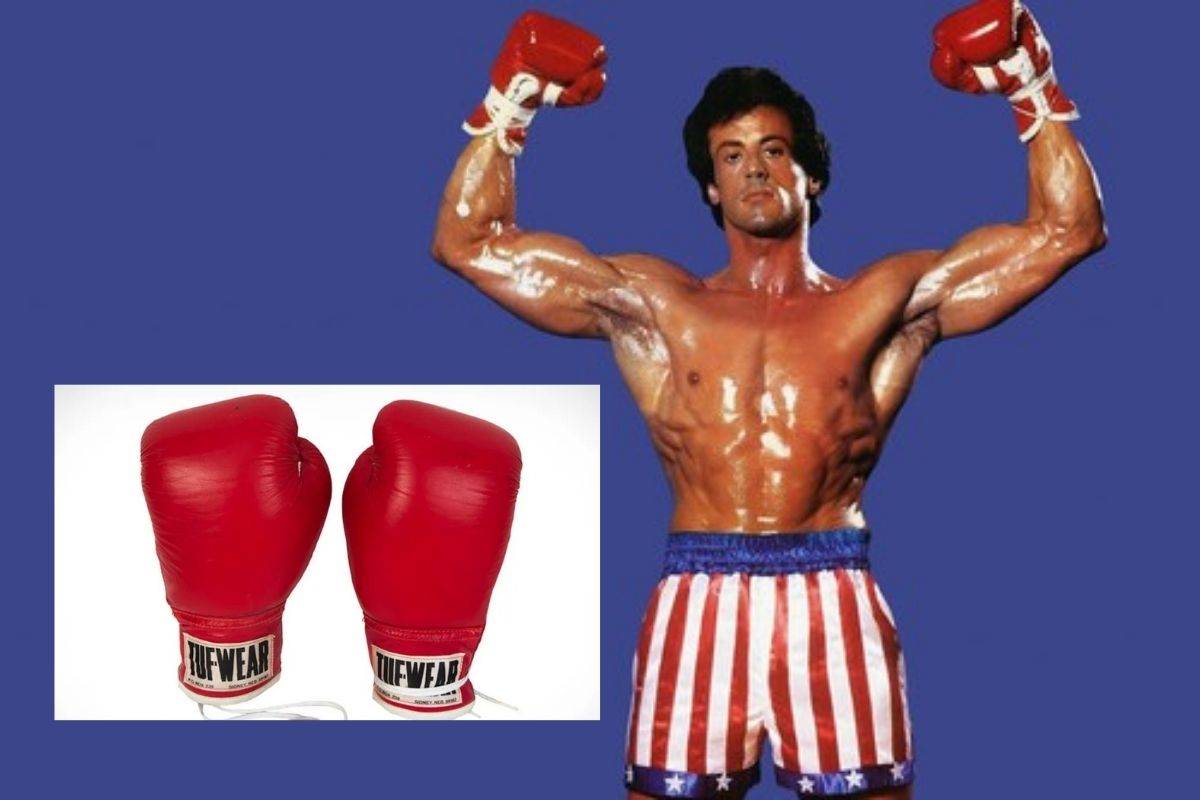 Subastarán guantes que usó Sylvester Stallone en Rocky
