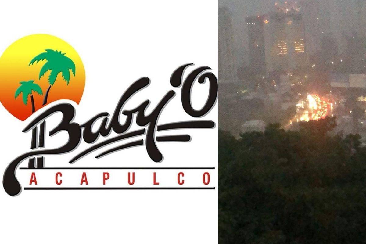 Baby’O la legendaria discoteca de Acapulco se incendió