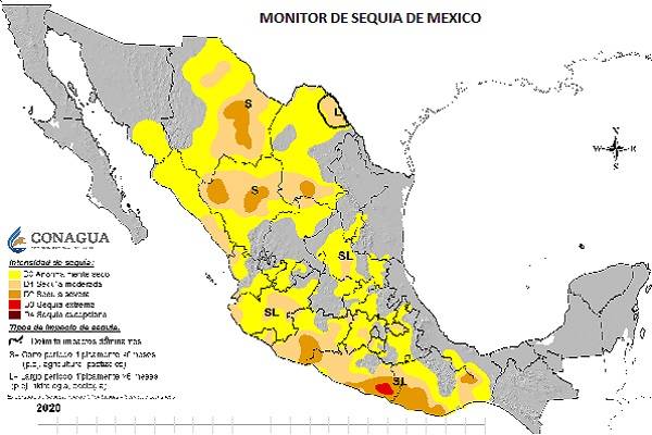 Monitor de sequía