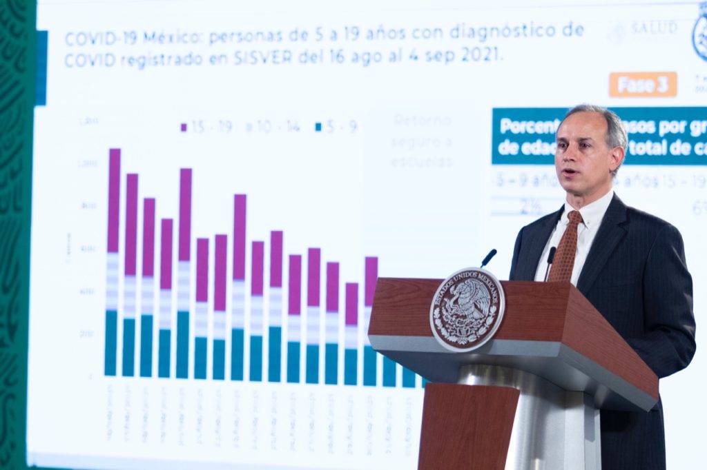 Reapertura de escuelas no provocó aumento de casos Covid: Gatell