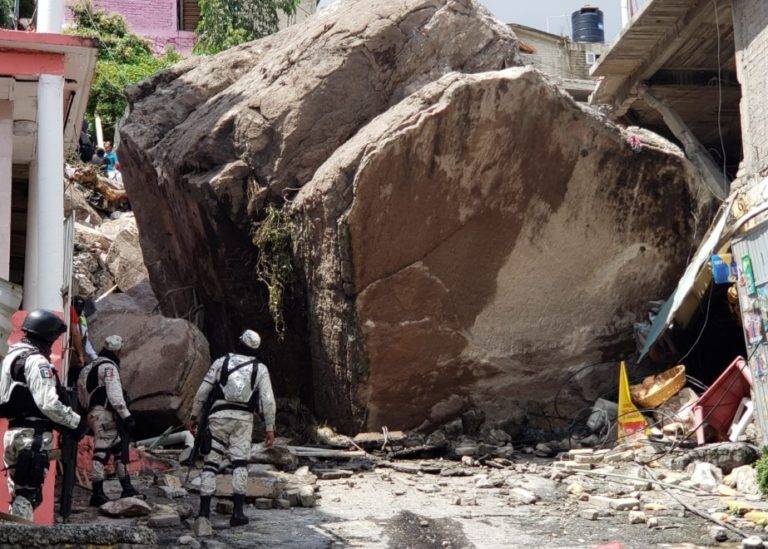 Se derrumba el Cerro del Chiquihuite, reportan a 4 personas desaparecidas
