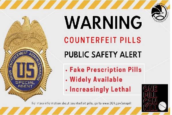 DEA alerta por medicamentos con fentanilo