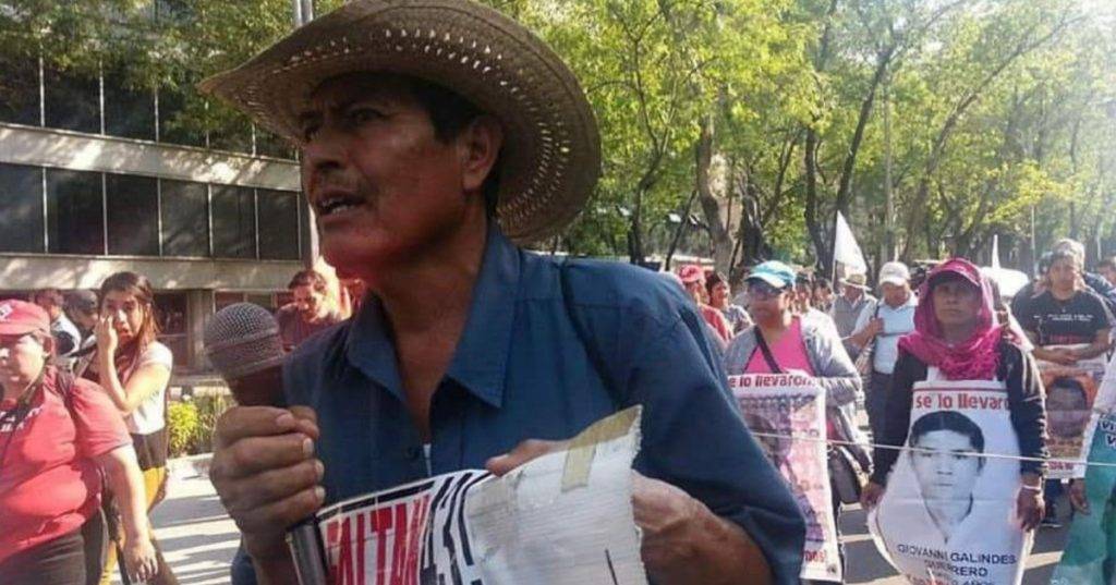 Muere Bernardo Campos, padre de uno de los 43 normalista de Ayotzinapa