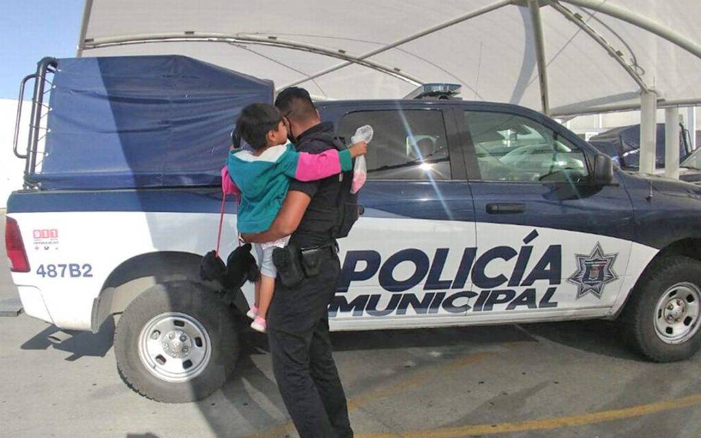 Niña de tres años deambulaba sola en calles de Tamaulipas