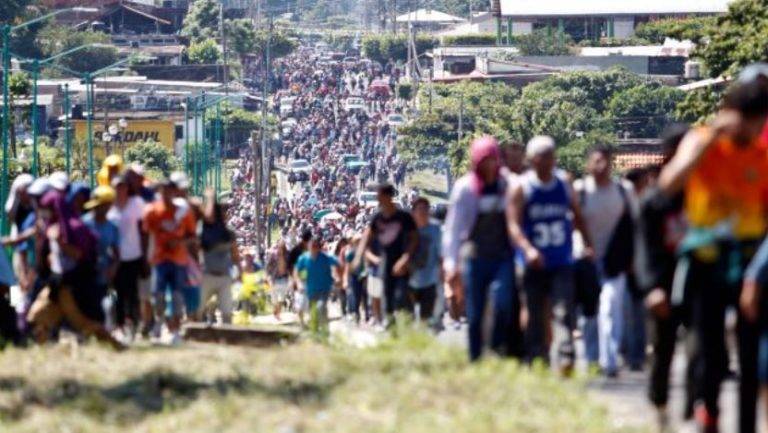 Nueva caravana migrante parte desde Tapachula, Chiapas