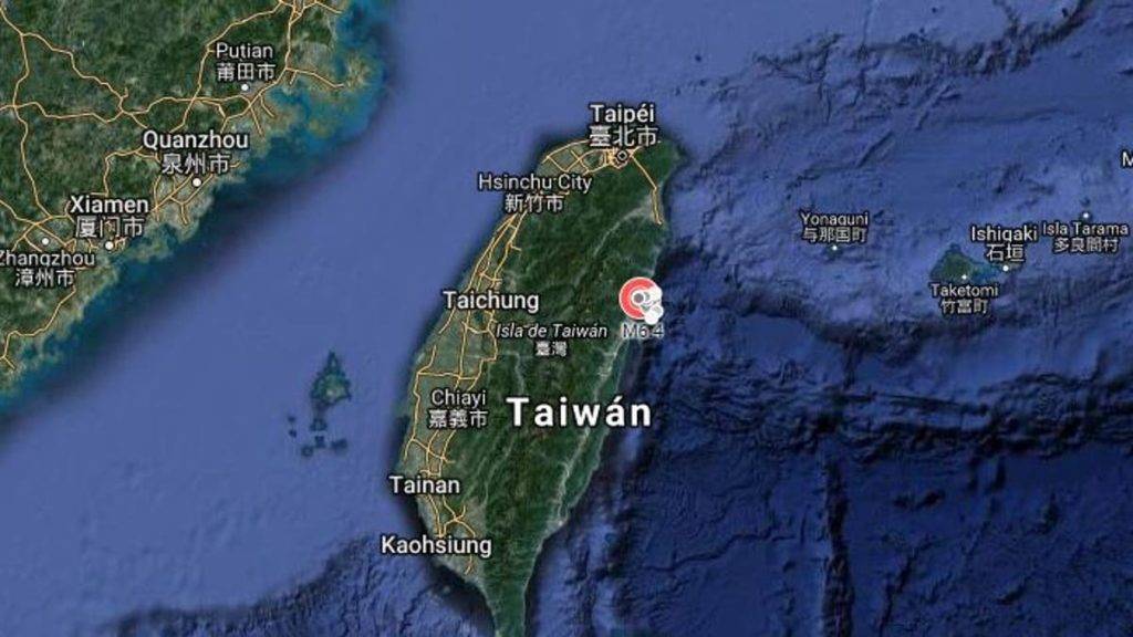 Sismo de 6.5 grados sacude Taiwán; reportan saldo blanco