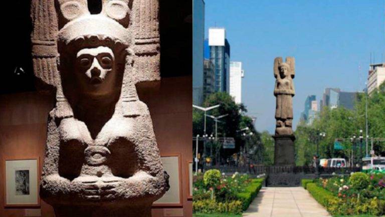 Ya no será Tlali; así es La joven de Amajac que sustituirá estatua de Colón