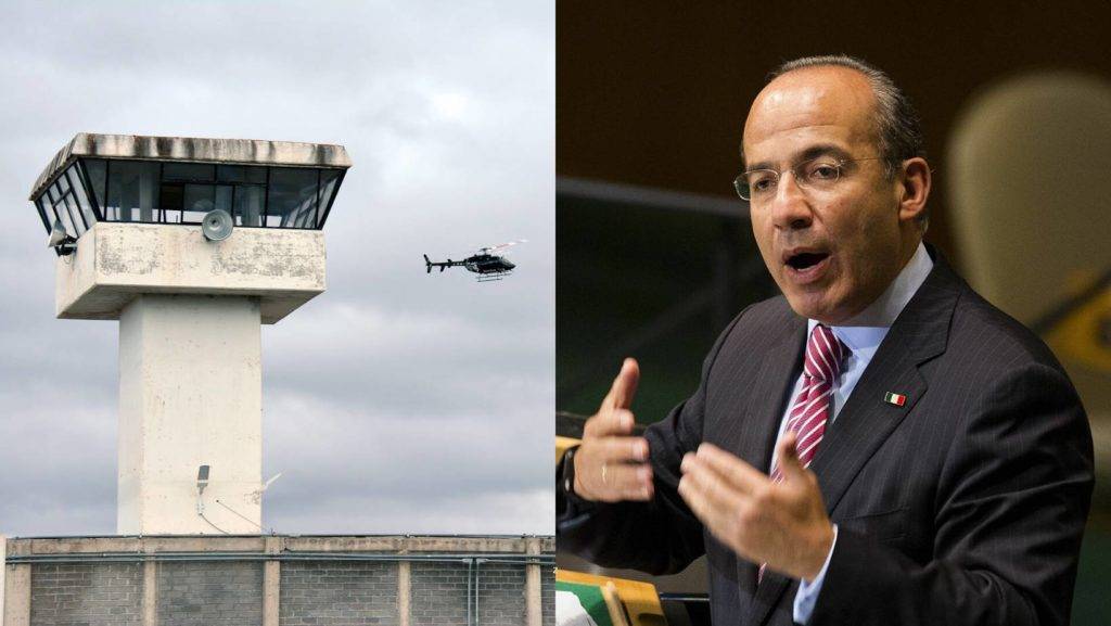 Calderón iría a juicio por negociazo ilícito de 300 mil mdp con reclusorios