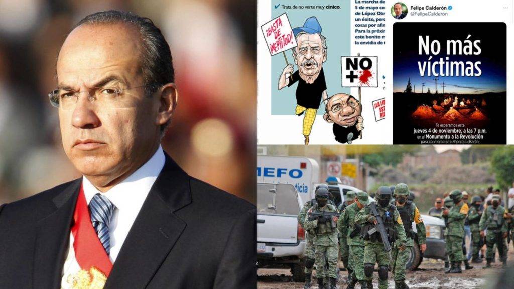 Calderón pide que no haya más víctimas de violencia, ¿y las de su sexenio?