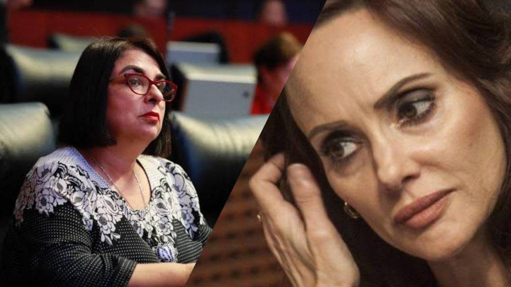 Senadora llama “traidora” a Lilly Téllez y le recuerda por quién llegó al Senado