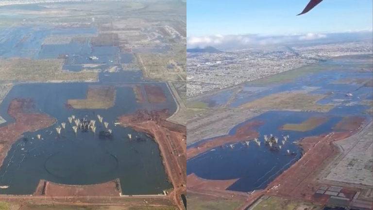 La naturaleza reclama su territorio; así luce la zona donde se ubicaría el NAICM