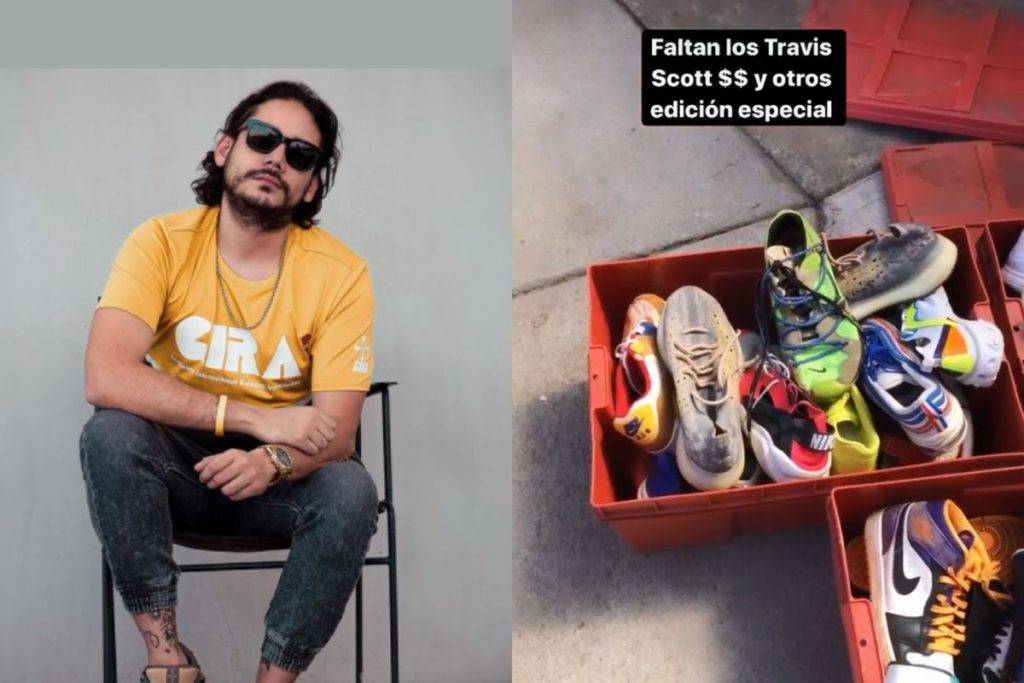 Youtuber Rix vende sus tenis tras supuestamente quedar en bancarrota
