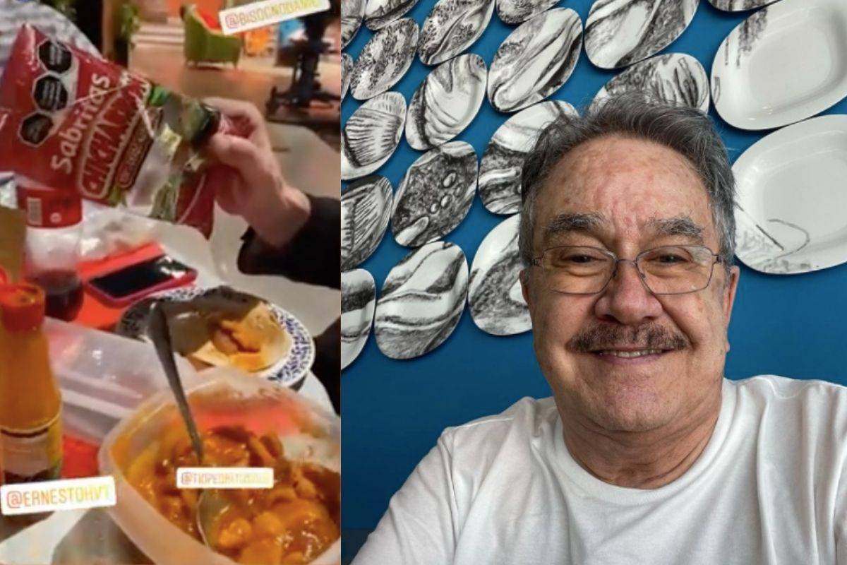 Pedro Sola se burla de Daniel Bisgono por comer un platillo mexicano “muy naco”