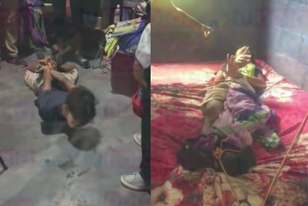 Familiares amarran a joven ‘poseído’ por jugar Free Fire