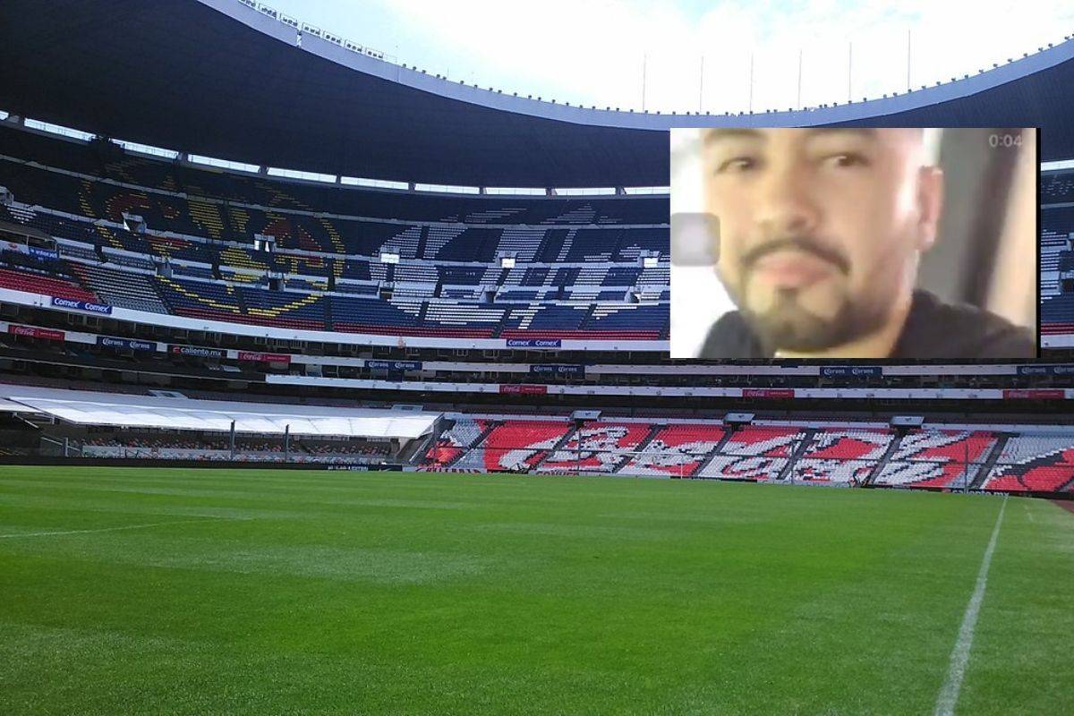 Aficionado armado amenazó a americanistas en el Estadio Azteca